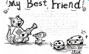 年华如诗，挚友如歌 ——初二英语my best friend 优秀作业展